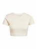 adidas adidas Cropped T-Shirts in cream white