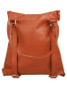 Forty degrees Rucksack echt Leder in orange