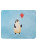 Mr. & Mrs. Panda Maus-Pad Pinguin Luftballon ohne Spruch in Eisblau