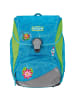 Scout Alpha Schulranzen-Set 4-tlg. DIN Water 2024 in blau