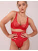 Scandale Eco-lingerie Mid-Waist String-Panty in Scandale Red