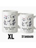 Mr. & Mrs. Panda Kaffeebecher Panda Bester Sohn der Welt mit Spruch in Weiß