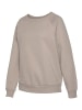 LASCANA Sweatshirt in hellbraun