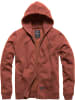 Sweatjacke in Rot