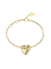 Guess Damen-Armband Herz Goldfarben