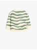 KOTON Sweatshirt in Ekru Gemustert
