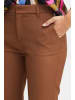 PULZ Jeans Stoffhose PZBINDY HW Pant 50206891 in braun