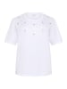 KAFFE curve T-shirt KCclio Loose fit in Optical White