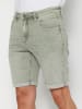 KOROSHI Bermuda Denim Stretch Regular Farben in grun