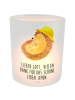 Mr. & Mrs. Panda Teelichthalter Glas Igel Beten mit Spruch in Transparent