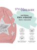 styleBREAKER Strick Beanie Mütze in Braun