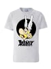 Logoshirt T-Shirt Asterix der Gallier - Asterix Portrait in grau-meliert