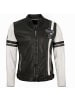 Mauritius Racinglederjacke Lammnappa in Schwarz