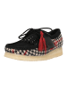 Clarks Mokassins Wallabee in 1216C Black Textile
