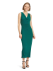 Vera Mont Bodycon-Kleid mit Lurexfaden in Dark Green/Green