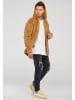 behype Cardigan HOOD in braun