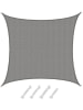 AMANKA Sonnensegel White Sands 500 x 500cm in grau