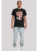F4NT4STIC T-Shirt Tom und Jerry Rocket Prank in schwarz
