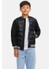 JACK & JONES Junior Jacke 'Black' in schwarz