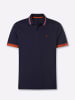 WITT WEIDEN Kurzarm-Poloshirt in marine