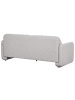 Beliani 3-Sitzer Sofa SALAND in Grau - (W) 202 x (H) 82 x (L) 82 cm