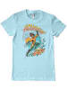 DC Comics T-Shirt "Surf Style T-Shirt" in Blau