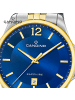 Candino Analog-Armbanduhr Candino Classic silber, gold groß (ca. 42mm)