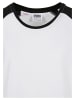 Urban Classics Urban Classics T-Shirts in white/hugered+white/black