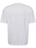 Hummel T-Shirt "Loose T-Shirt S/S Club Sportswear" in Weiß
