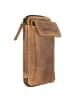 Greenburry Vintage Gürteltasche Leder 14,5 cm brown