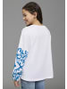 Kangaroos Langarmshirt in weiß