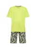 comazo Herren Schlafanzug kurz in Lime