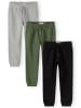 Minoti 3-er Pack Jogginghose 29FLEECE284 in khaki