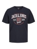 Jack & Jones T-Shirt 'Logo' in mehrfarbig