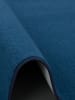 Snapstyle Velours-Teppich Joy Rund in dunkelblau