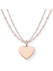 Thomas Sabo Kette Herz in roségoldfarben, silberfarben