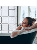 relaxdays Duschrollo Square in Semitransparent - (L)240 x (B)80 cm