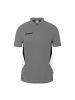 uhlsport  POLO SHIRT Equipe 29 in steingrau/weiß/schwarz