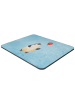Mr. & Mrs. Panda Maus-Pad Pinguin Luftballon ohne Spruch in Eisblau