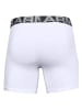 Under Armour Boxershorts Boxerjock 6 Zoll 3P in White