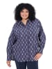 Ulla Popken Hemdbluse in dunkle pflaume