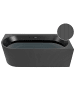 Beliani Eckbadewannen GOCTA in Schwarz - (W) 80 x (H) 60 x (L) 170 cm linksseitig