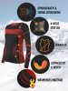 normani 1x Unisex Thermounterhemd langarm in Schwarz/Rot