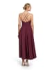 Vera Mont Abendkleid mit Volant in Wild Ruby