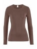 Hessnatur Longsleeve in mocca