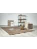 Vivorum Wohnzimmer Kurzflor Teppich Surfacer 225 in taupe