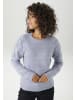 Aniston CASUAL Strickpullover in flieder