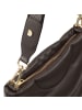 DuDu Barbara Schultertasche Leder 24.5 cm coffee brown