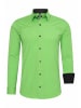 Rusty Neal Business Hemd Slim Fit Premium Cotton-Stretch in Grün
