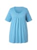 Ulla Popken Shirt in helles petrol